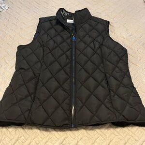 Calvin Klein Quilted Puffer Vest. Sz XL.  Black. Good condition.